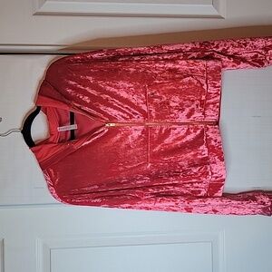 Fabletics orange velvet size L